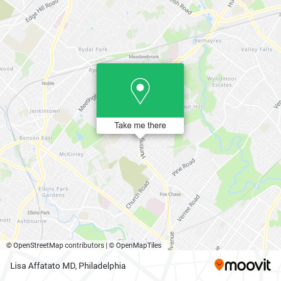 Lisa Affatato MD map