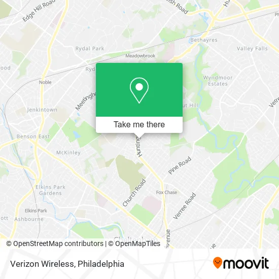 Verizon Wireless map