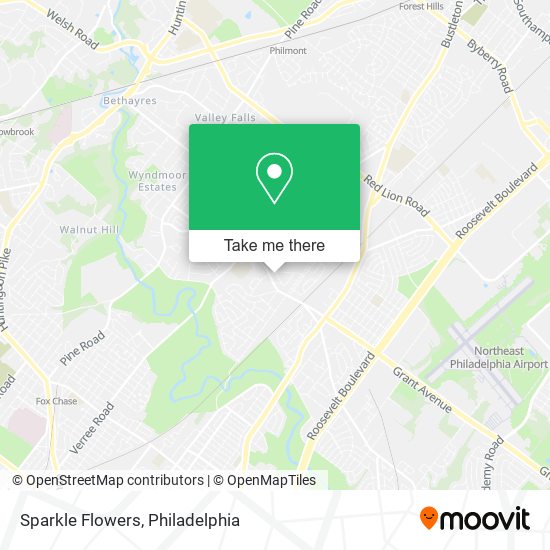 Sparkle Flowers map