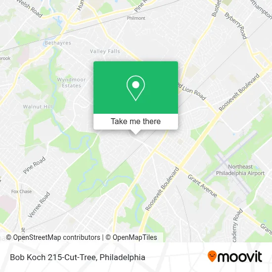Bob Koch 215-Cut-Tree map
