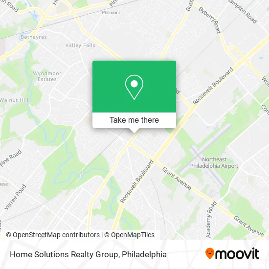 Home Solutions Realty Group map