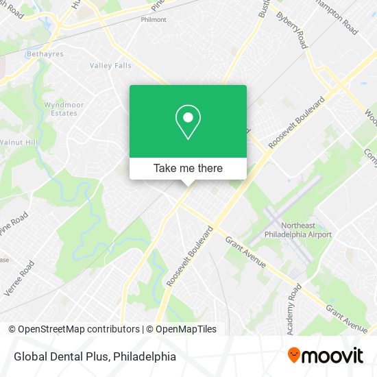 Mapa de Global Dental Plus