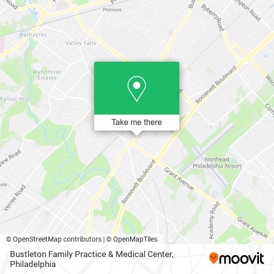 Mapa de Bustleton Family Practice & Medical Center