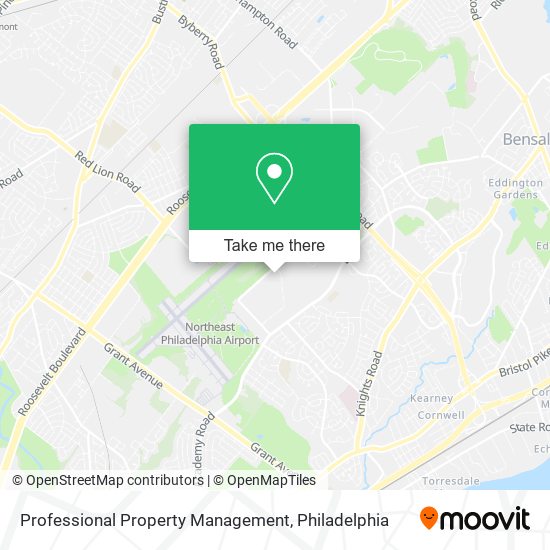 Mapa de Professional Property Management