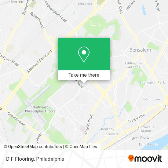 D F Flooring map