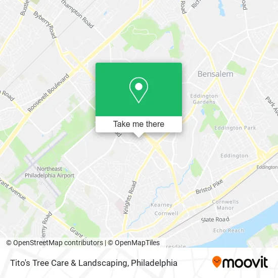 Tito's Tree Care & Landscaping map