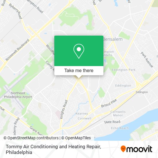 Mapa de Tommy Air Conditioning and Heating Repair