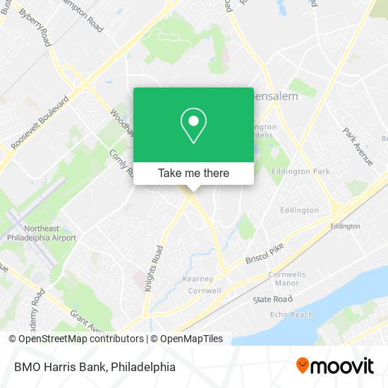 BMO Harris Bank map
