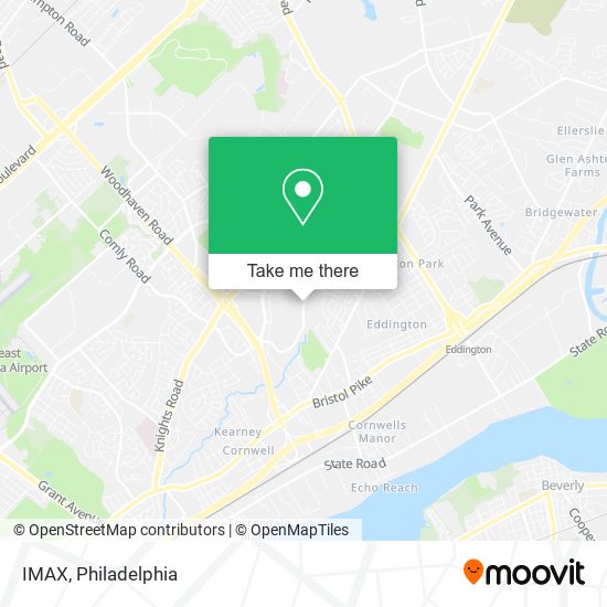 Mapa de IMAX