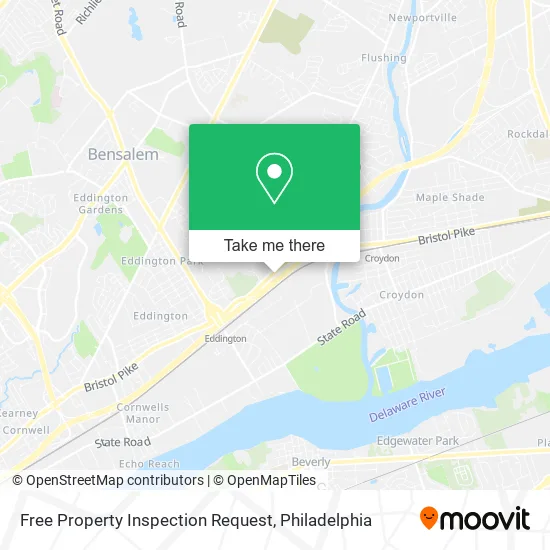 Free Property Inspection Request map