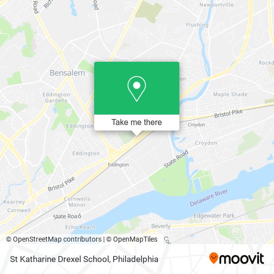 Mapa de St Katharine Drexel School