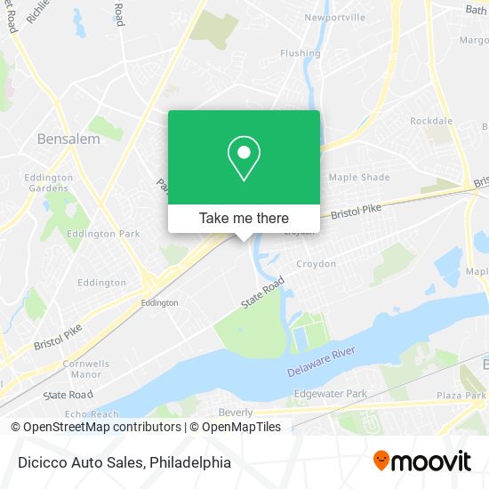 Dicicco Auto Sales map