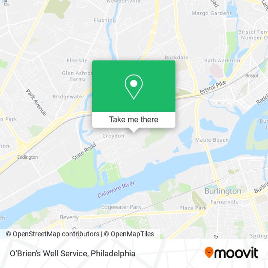 Mapa de O'Brien's Well Service