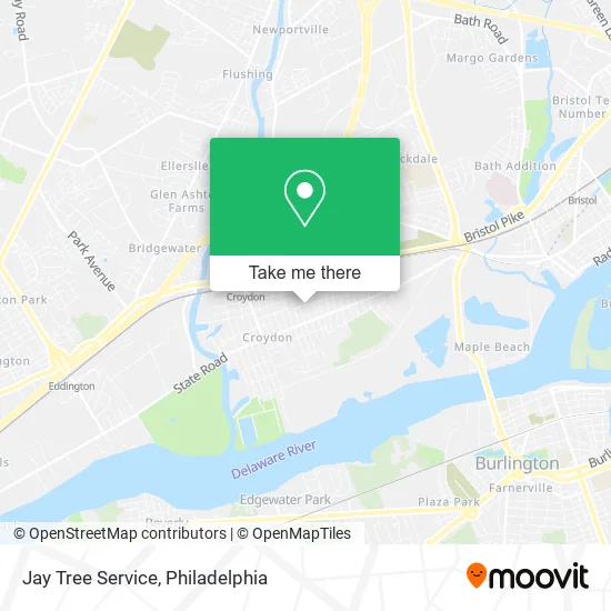 Jay Tree Service map
