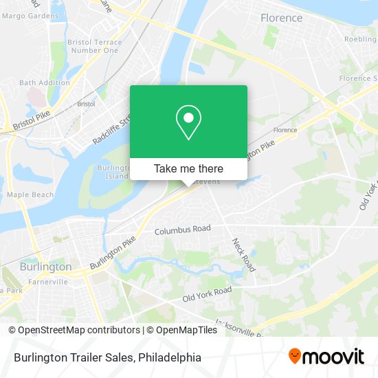 Burlington Trailer Sales map