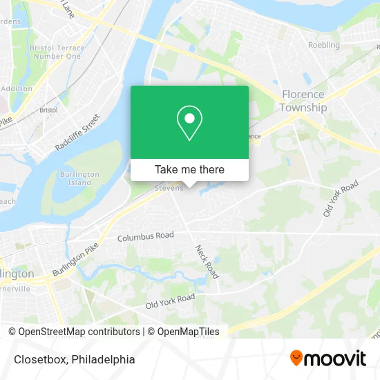 Closetbox map
