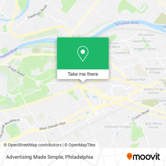 Advertising Made Simple map