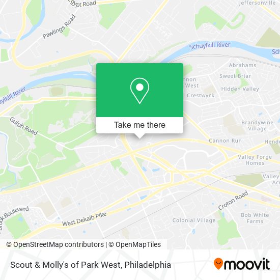 Mapa de Scout & Molly's of Park West