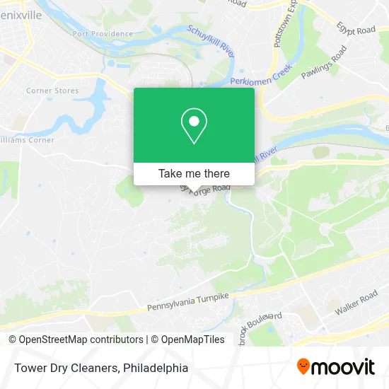 Tower Dry Cleaners map