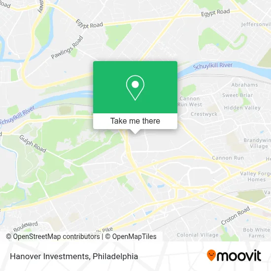 Hanover Investments map