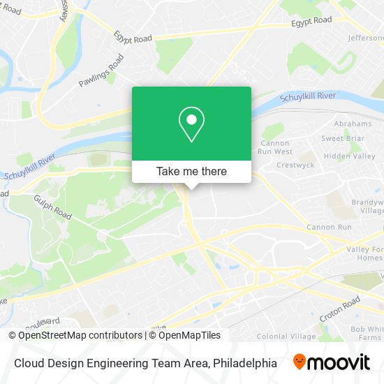 Mapa de Cloud Design Engineering Team Area