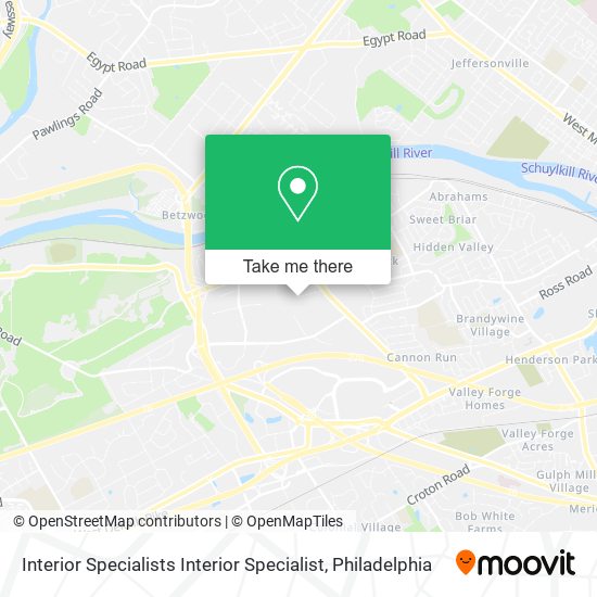 Interior Specialists Interior Specialist map