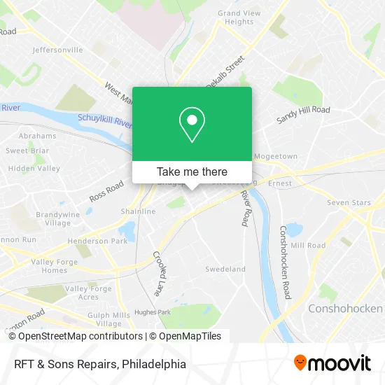 RFT & Sons Repairs map