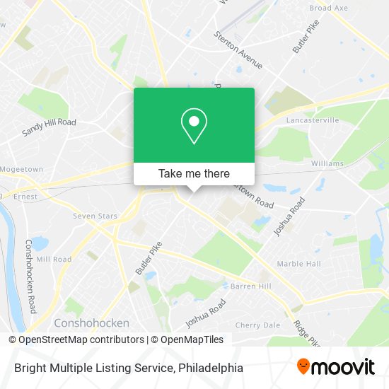 Mapa de Bright Multiple Listing Service
