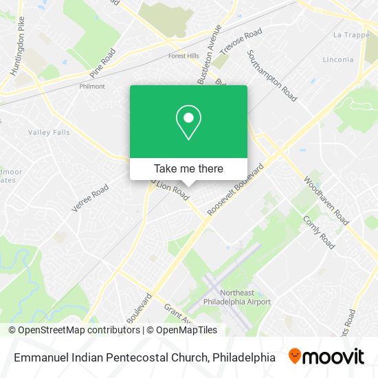 Emmanuel Indian Pentecostal Church map