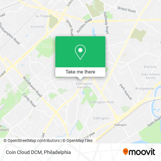 Coin Cloud DCM map