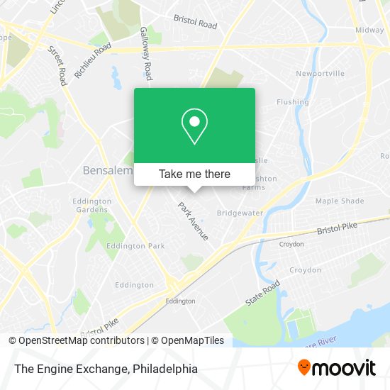 The Engine Exchange map