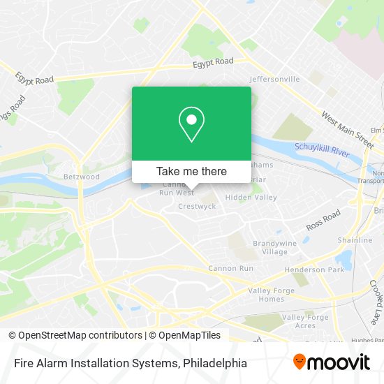 Mapa de Fire Alarm Installation Systems