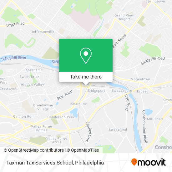 Taxman Tax Services School map