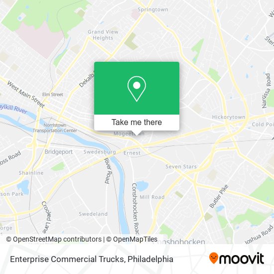 Mapa de Enterprise Commercial Trucks