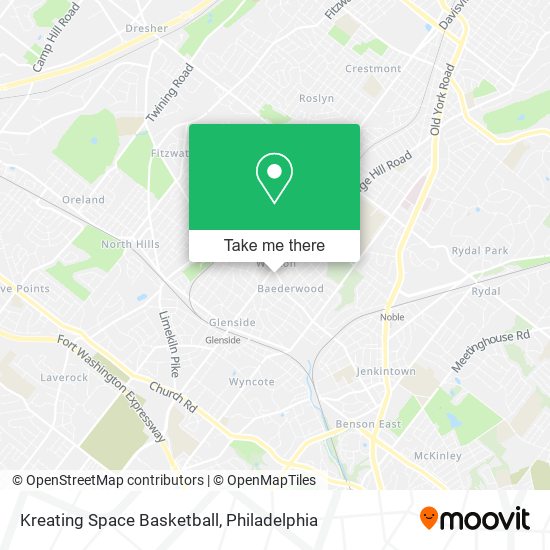 Mapa de Kreating Space Basketball