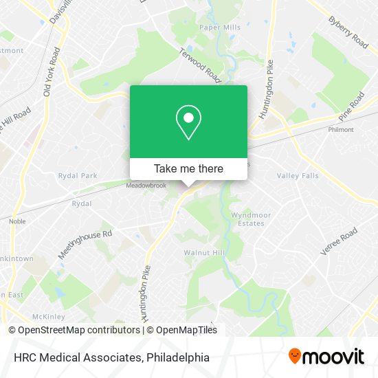 HRC Medical Associates map