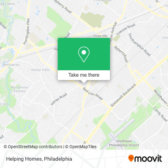 Helping Homes map