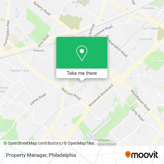 Property Manager map