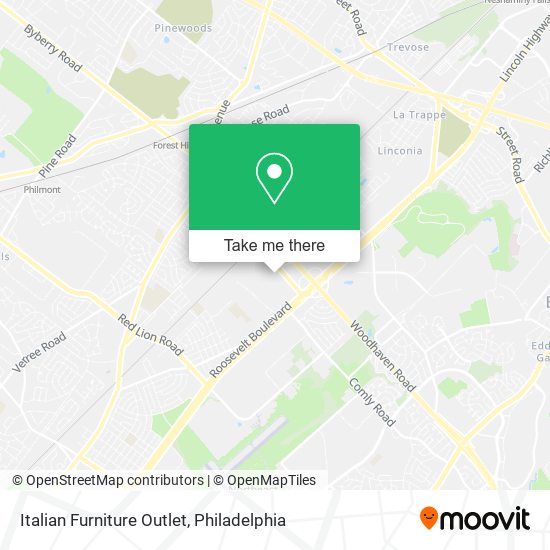 Italian Furniture Outlet map