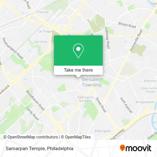 Samarpan Temple map