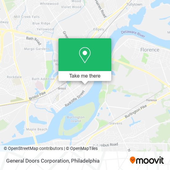 General Doors Corporation map