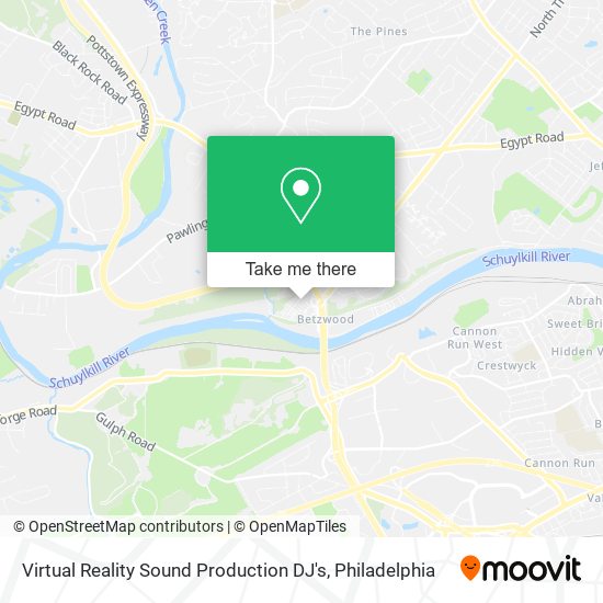 Virtual Reality Sound Production DJ's map