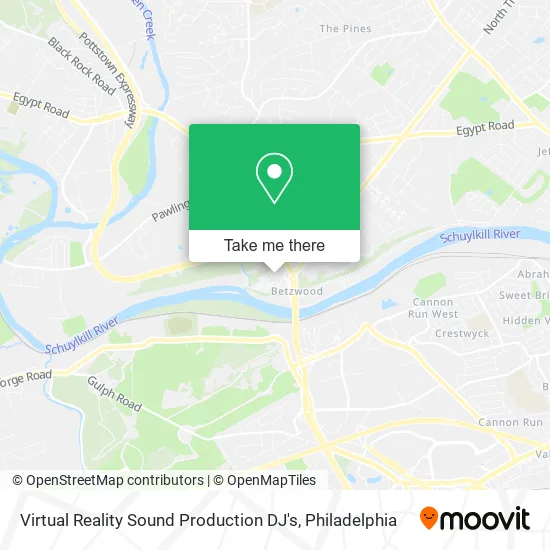 Virtual Reality Sound Production DJ's map