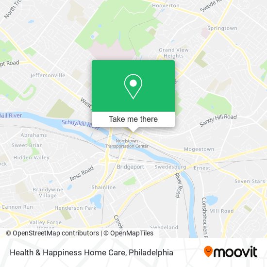 Health & Happiness Home Care map