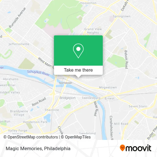 Magic Memories map