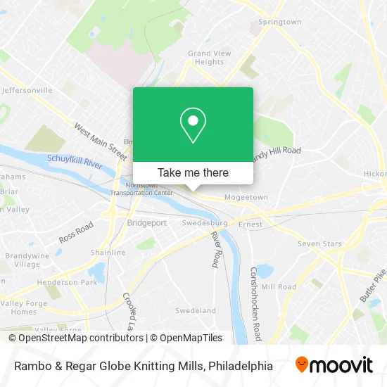 Rambo & Regar Globe Knitting Mills map