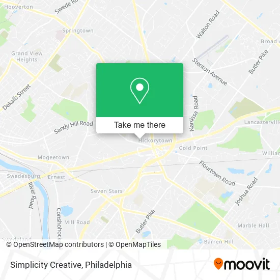 Simplicity Creative map