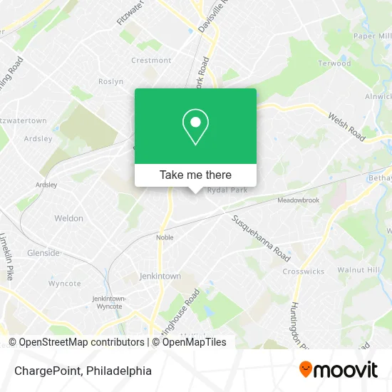 ChargePoint map