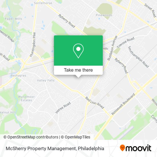 McSherry Property Management map