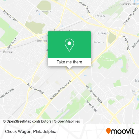Mapa de Chuck Wagon